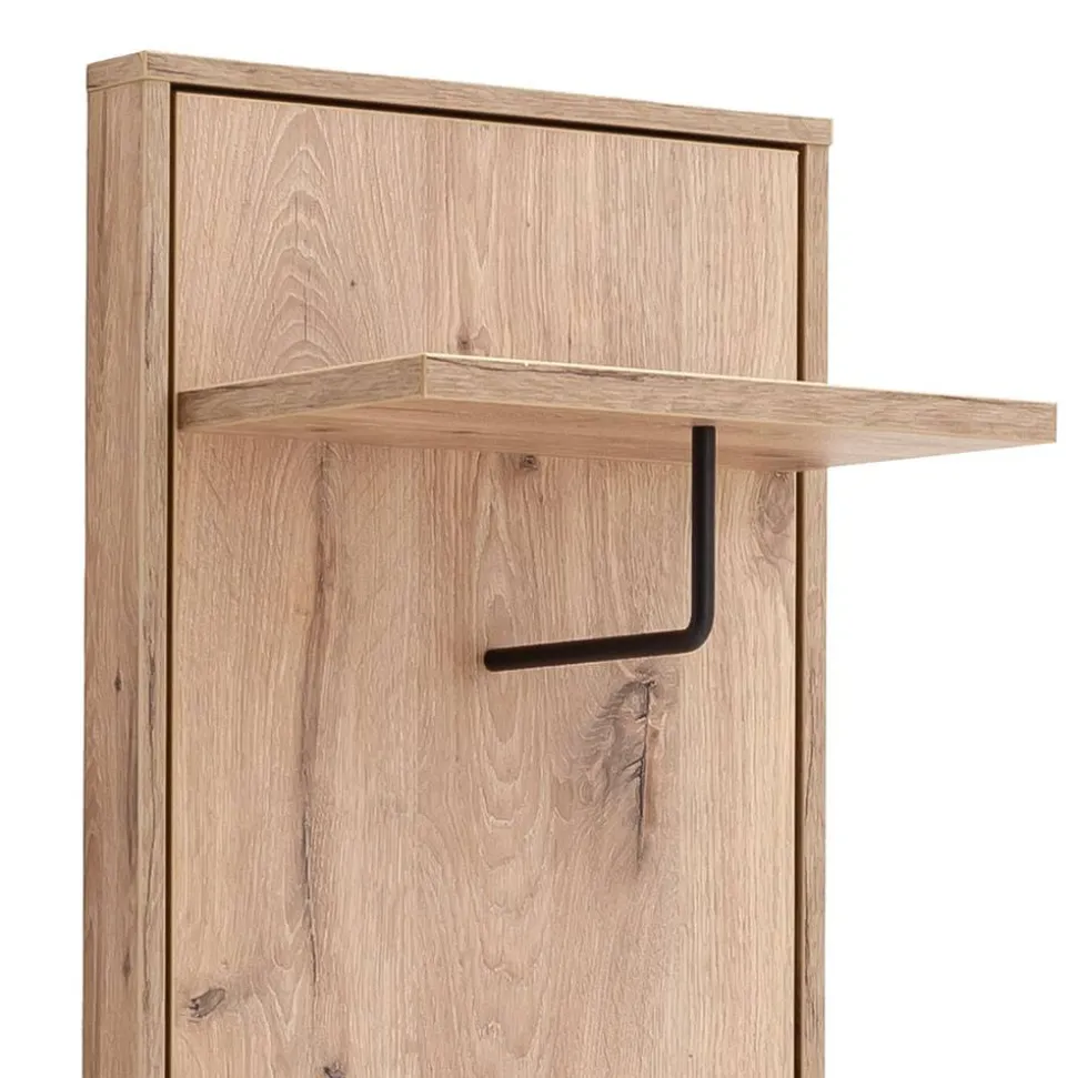 Garderobenpaneel in Wildeiche Optik - Vapposia