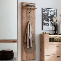 Garderobenpaneel in Wildeiche Optik - Vapposia