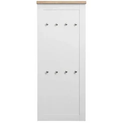 Garderobenpaneel mit 8 Kleiderhaken - Nudion