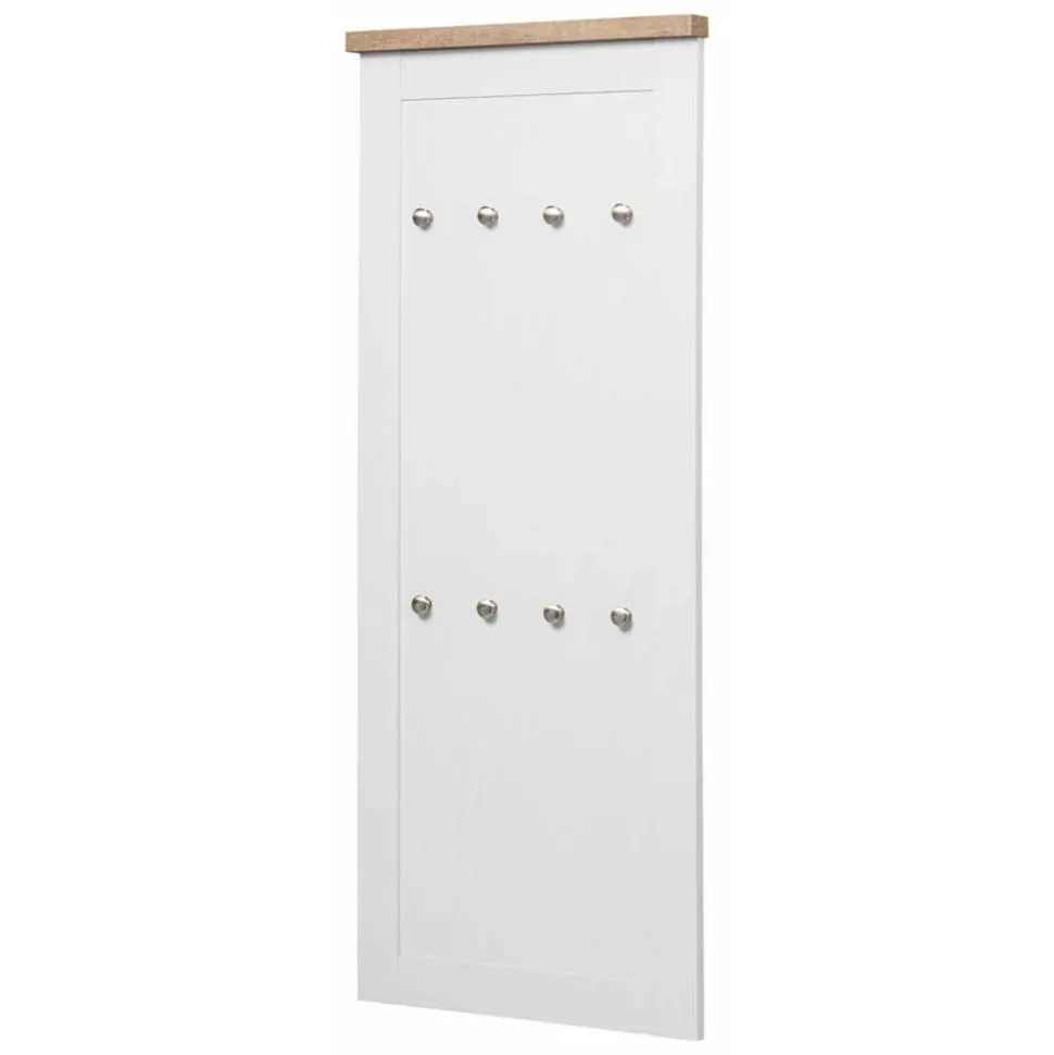 Garderobenpaneel mit 8 Kleiderhaken - Nudion