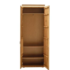 Garderobenschrank aus Balkeneiche Massivholz - Robats