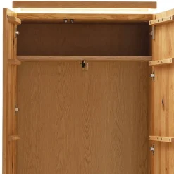 Garderobenschrank aus Balkeneiche Massivholz - Robats