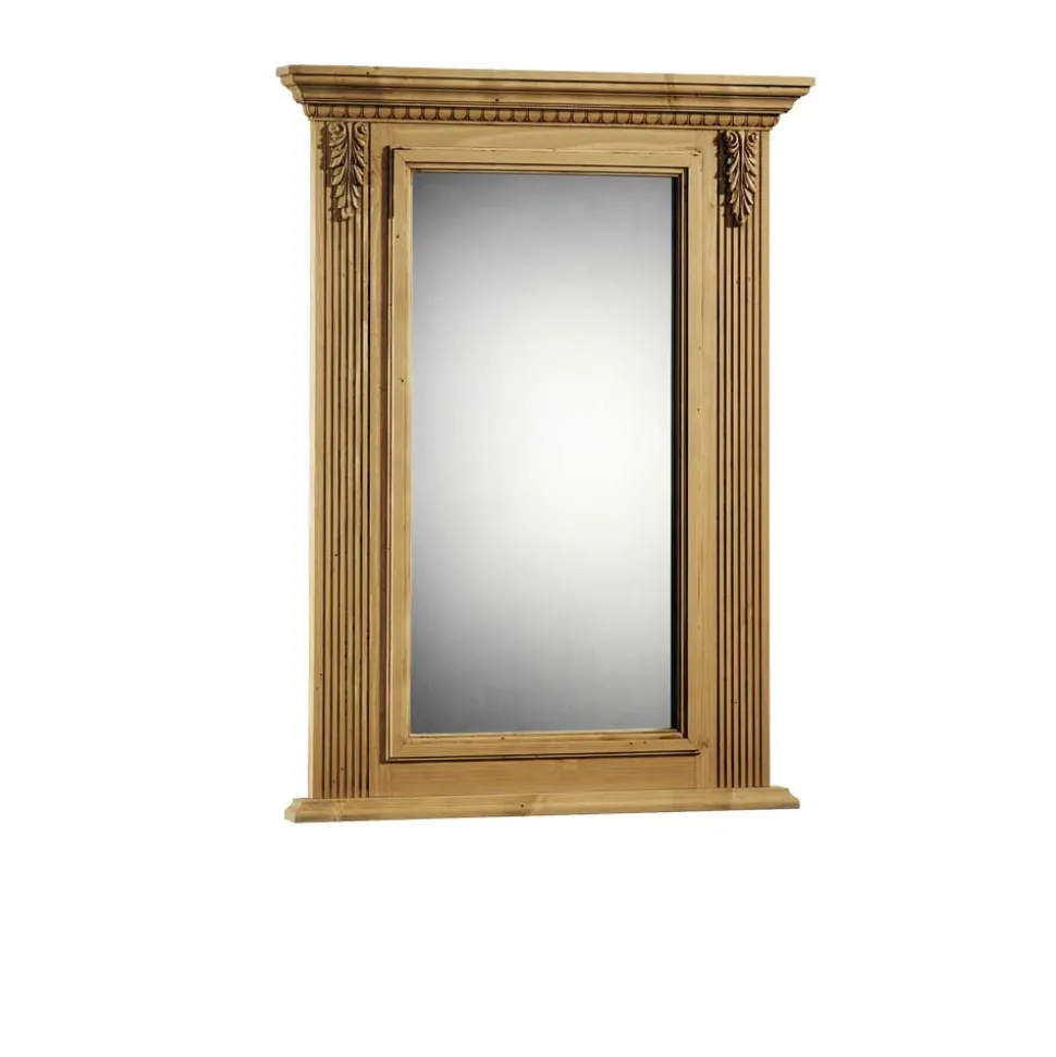 Garderobenspiegel Melessa aus Fichte Massivholz