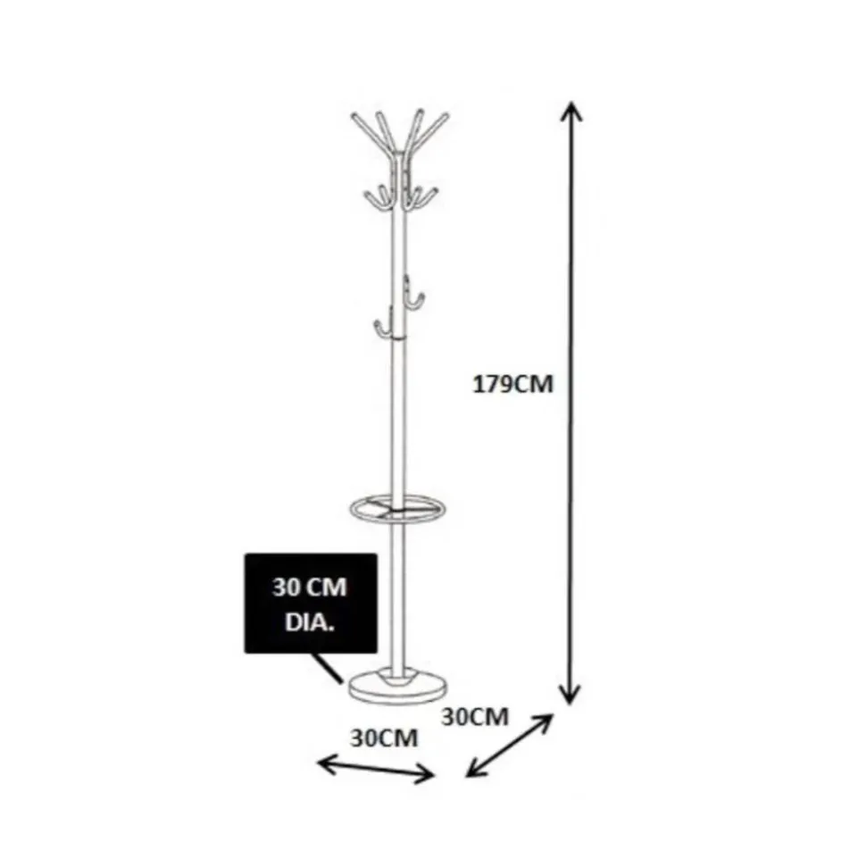 Garderobenständer in Chrom - Linz