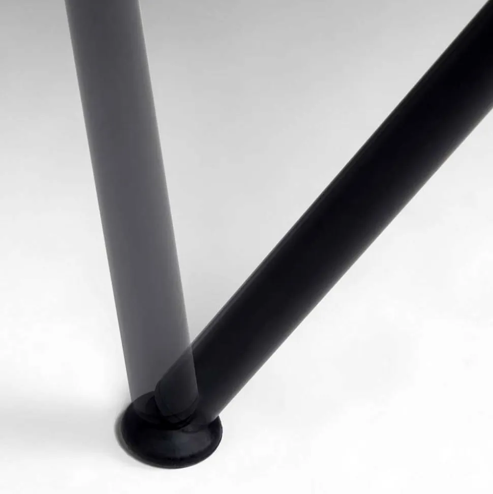 Garten Armlehnenstühle in Schwarz - Combo (4er Set)