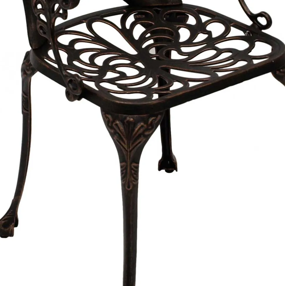 Garten Armlehnstuhl aus Alu Guss - Diomede