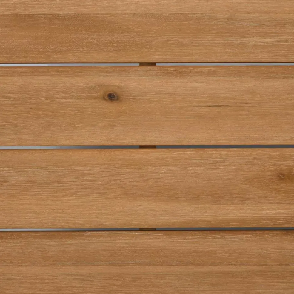 Garten Ecksofa & Tisch aus Akazie - Captino (zweiteilig)