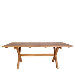 Garten Essgruppe mit Holztisch - Waronka (siebenteilig)