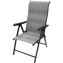 Garten Klappsessel Set in Grau - Adagios (2er Set)