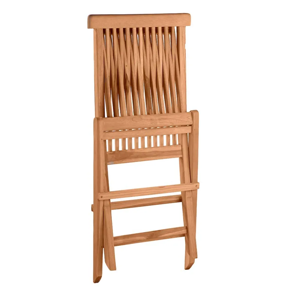 Garten Klappstühle aus Holz - Klahuma (2er Set)