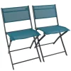 Garten Klappstühle in Türkis - Ariet (2er Set)