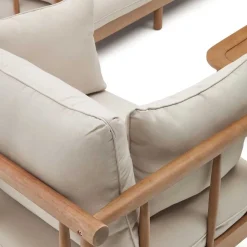 Garten Lounge Sitzgruppe Set - Perconia (vierteilig)