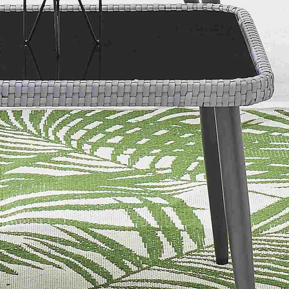 Garten Sitzegruppe aus Kunstrattan - Tocella (vierteilig)