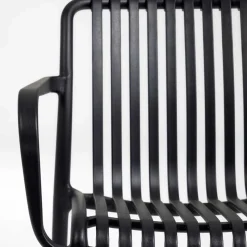 Garten Stapelstühle in Schwarz - Emonila (4er Set)