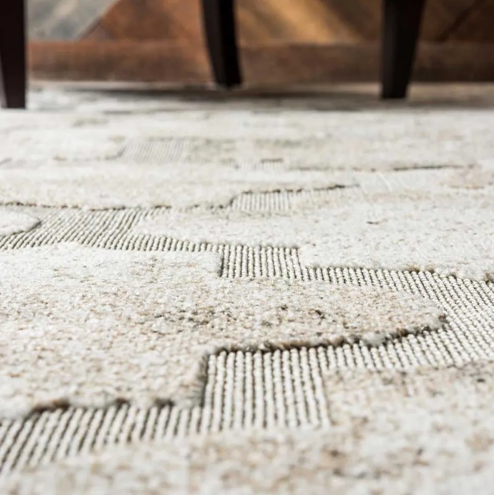 Garten Teppich mit Kachelmuster Vintage Used - Laredo