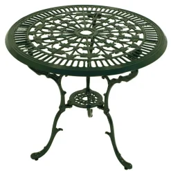 Garten Tischgruppe in Dunkelgrün - Corgova (fünfteilig)