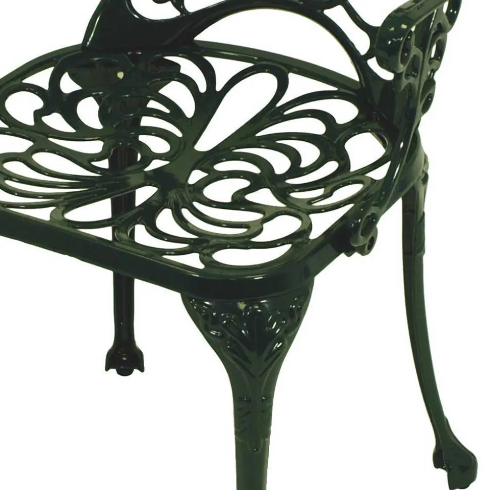 Garten Tischgruppe in Dunkelgrün - Corgova (fünfteilig)