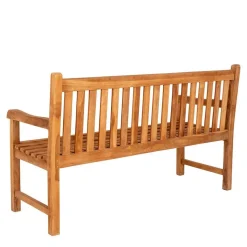 Gartenbank aus Teak Massivholz geölt - Stamfort