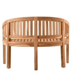 Gartenbank in halbrundem Design - Klahuma