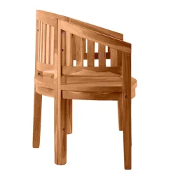 Gartenbank in halbrundem Design - Klahuma