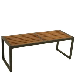 Gartenbank ohne Lehne mit zwei Sitzplätzen - Veracruz