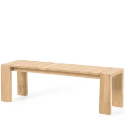 Gartenbank ohne Rückenlehne für Esstisch - Elisira