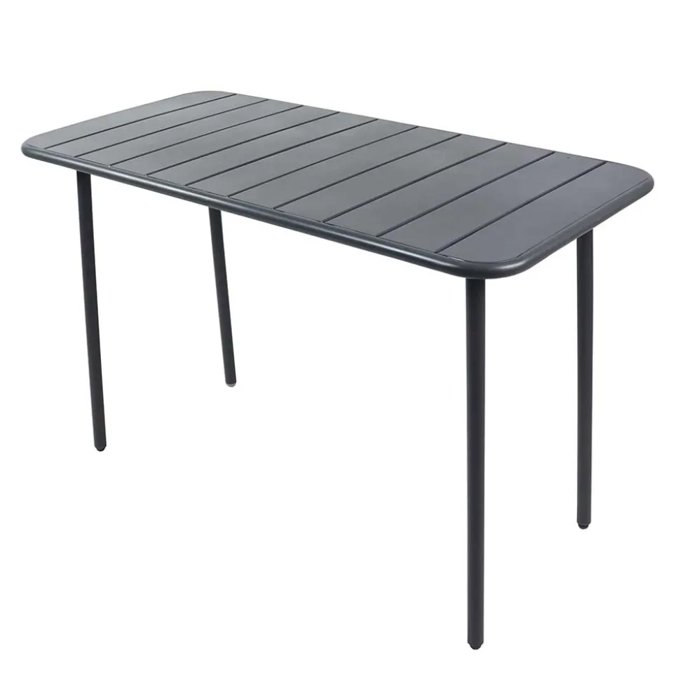 Gartengarnitur in Rot Schwarz - Maximilian (fünfteilig)