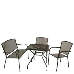 Gartenmöbel Set mit Bank - Calisian (vierteilig)