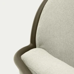 Gartensofa in Graugrün aus Metall - Ocna