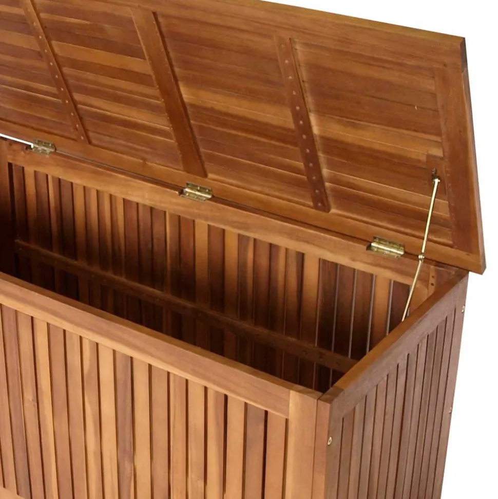 Gartenstühle Auflagenbox aus Akazie Massivholz - Nurana