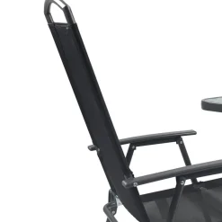 Gartentisch & Klappstuhl Duo Set - Alcamo (dreiteilig)