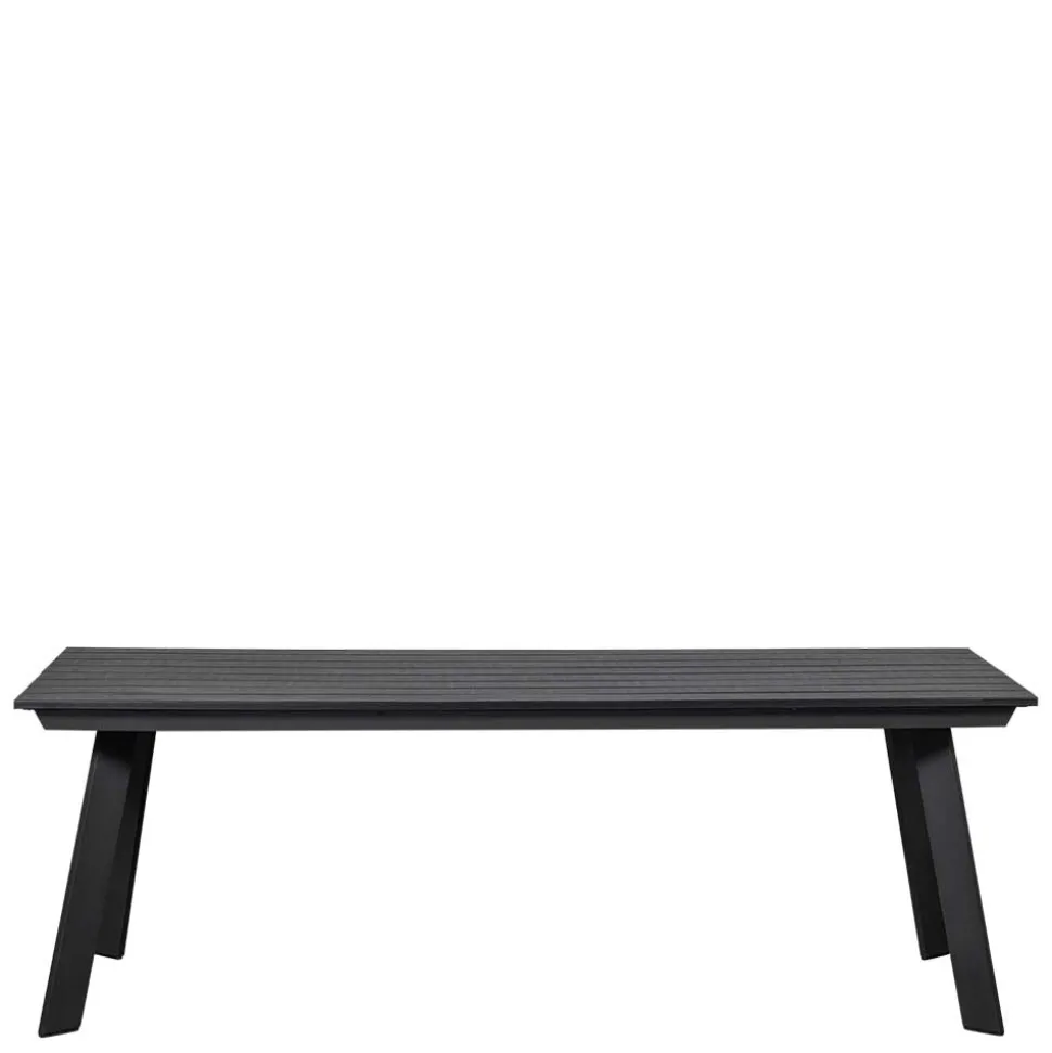 Gartentisch aus Kunststoff in Holzoptik - Lourette