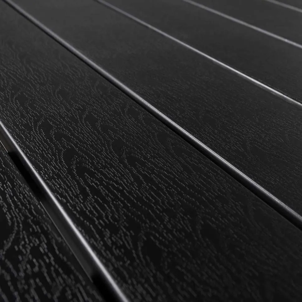 Gartentisch aus Kunststoff in Holzoptik - Lourette