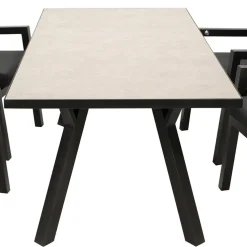 Gartentisch Gruppe in modernem Design - Laura (fünfteilig)