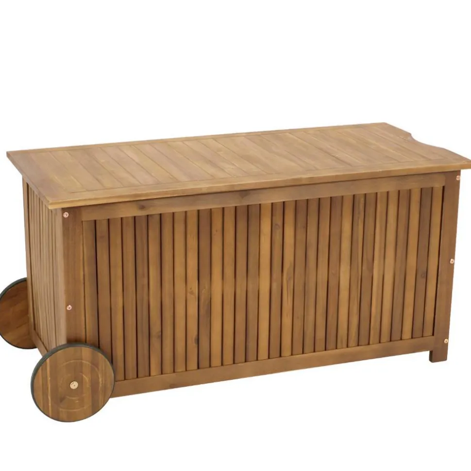 Gartentruhe aus Akazie Massivholz - Bibulath