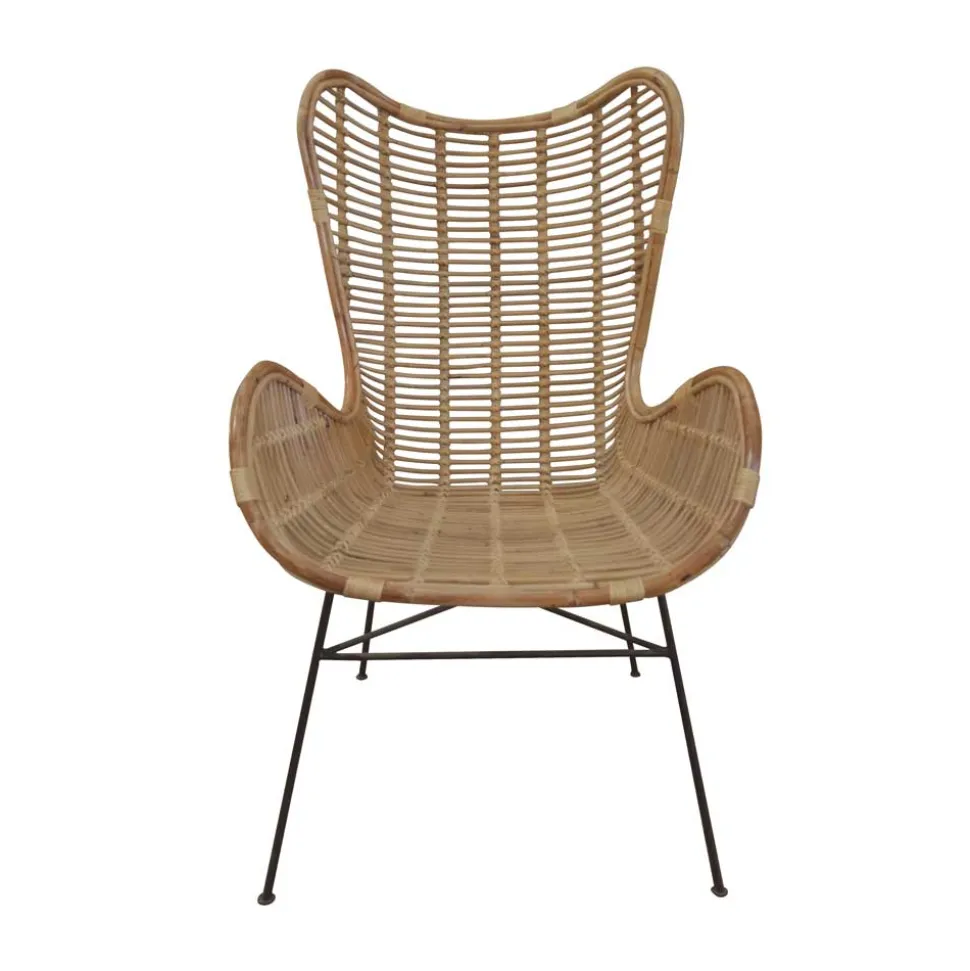 Geflecht Rattansessel in Naturfarben - Surin
