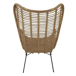 Geflecht Rattansessel in Naturfarben - Surin