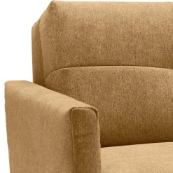 Gelbes Schlafsofa mit Bettkasten - Racana