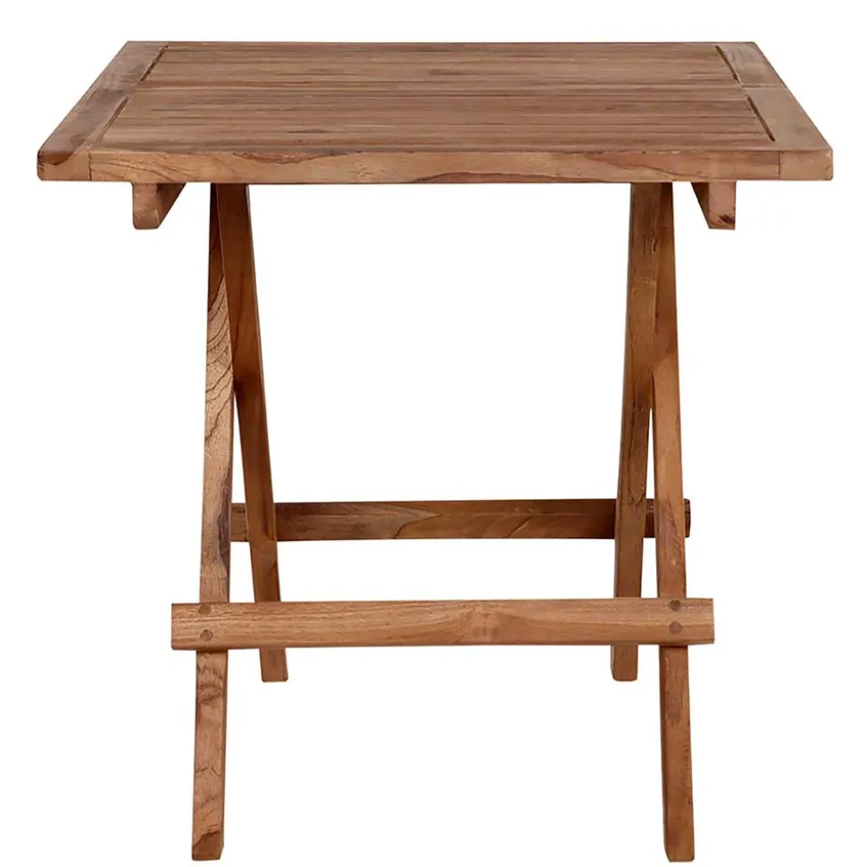 Geölter Gartentisch aus Teak Massivholz - Adaja