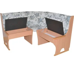 Gepolsterte Eckbank mit Stauraum - Italia