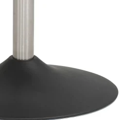 Gepolsterter Tresenstuhl in Dunkelgrau - Teromaso