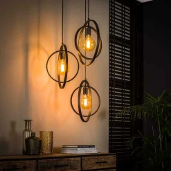 Gestufte Hängeleuchte für drei Leuchtmittel - Capinera