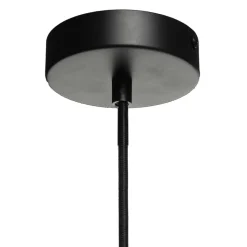 Glas Hängelampe in hellem Blau - Estrevin