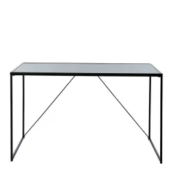 Glasschreibtisch aus Schwarzglas - Pathos
