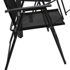 Glastisch & Klappstühle wetterfest - Cretania (siebenteilig)