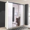 Gleittüren Schlafzimmerschrank mit Spiegel - Dolienca