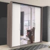 Gleittürenschrank mit Spiegel - Tivierto
