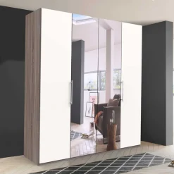 Gleittürenschrank mit Spiegel - Tivierto