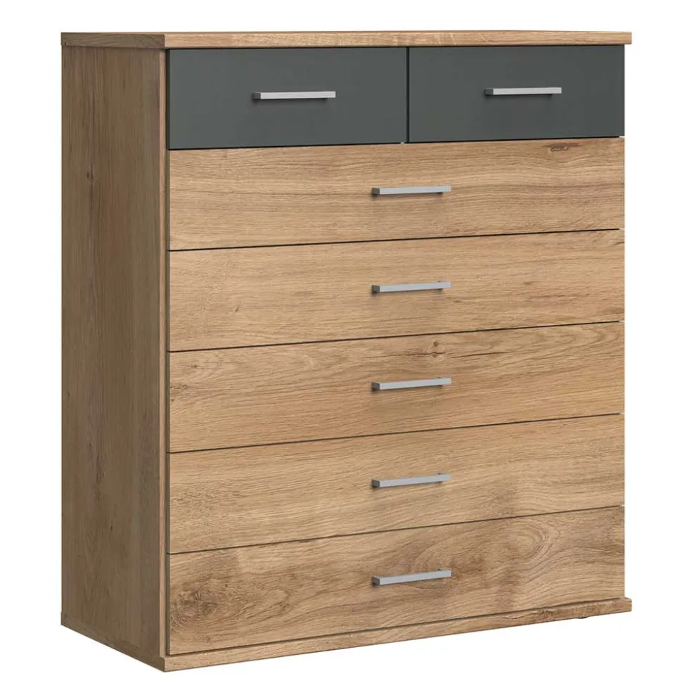 Günstige Kommode - groß 90x106x40 cm - Leviza