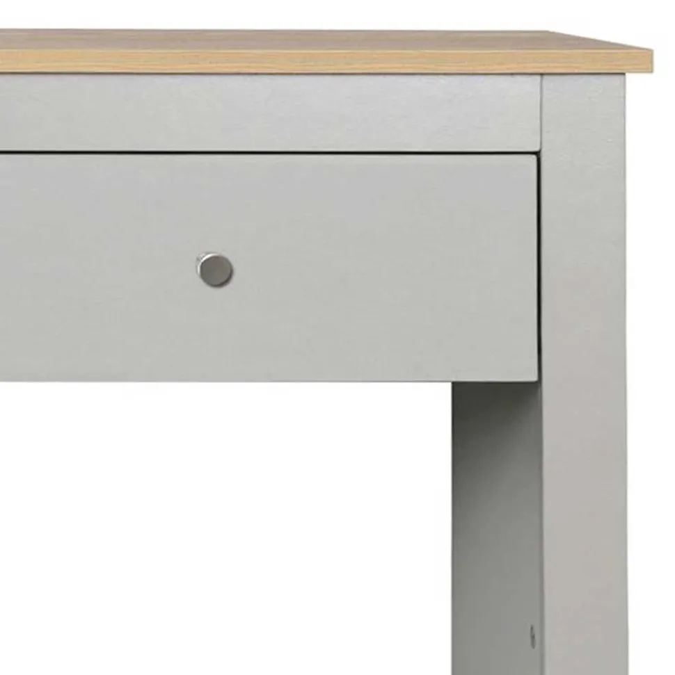 Günstiger Konsolentisch in Grau & Eichefarben - Poliesti